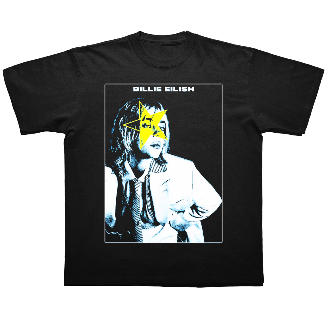 Billie Eilish - Star - Oversize Unisex T-Shirt