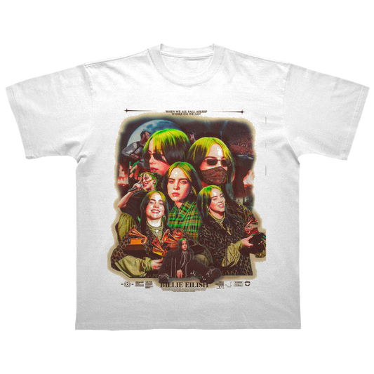 Billie Eilish - Vintage - Oversize Unisex T-Shirt