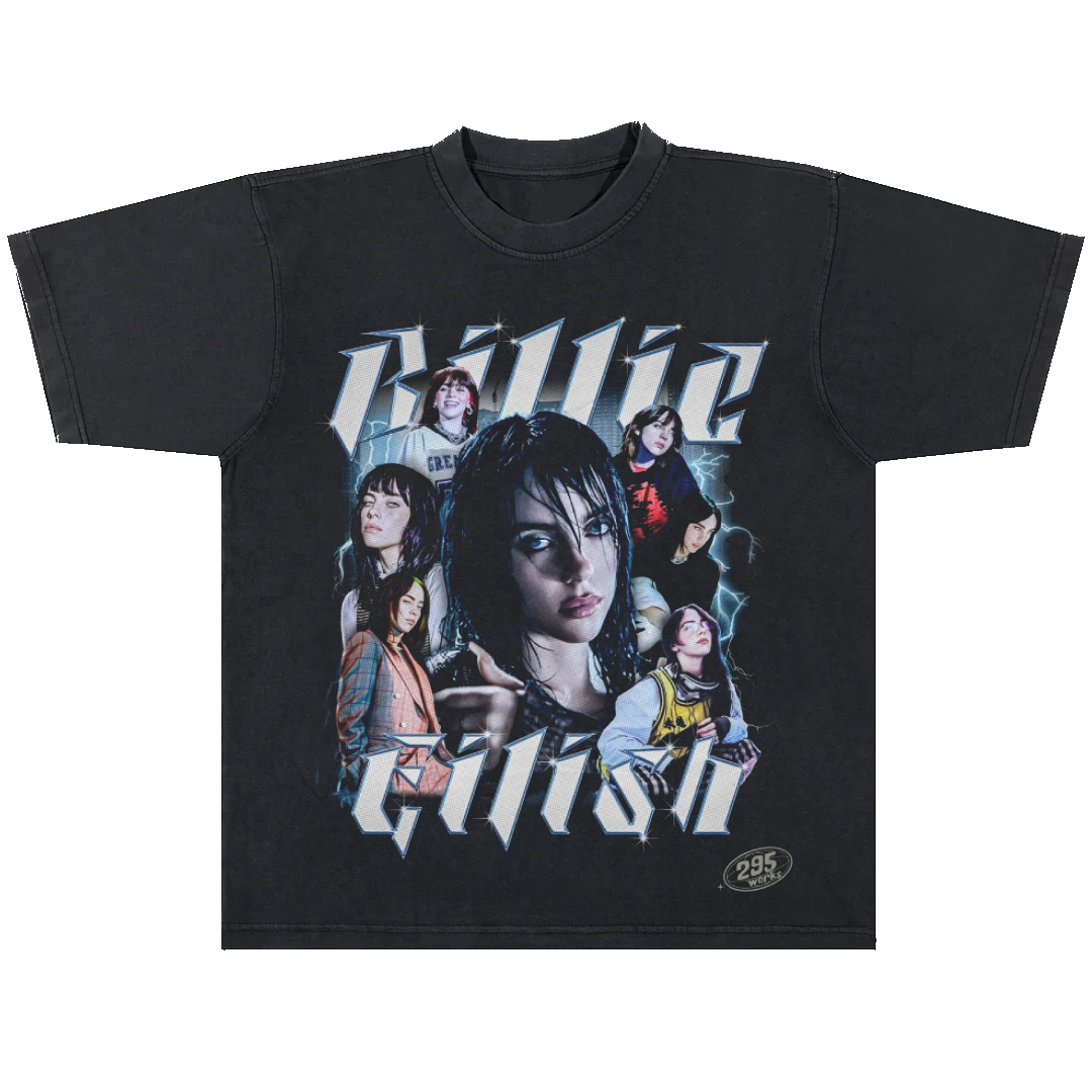 Billie Eilish - Vintage - Oversize Unisex T-Shirt