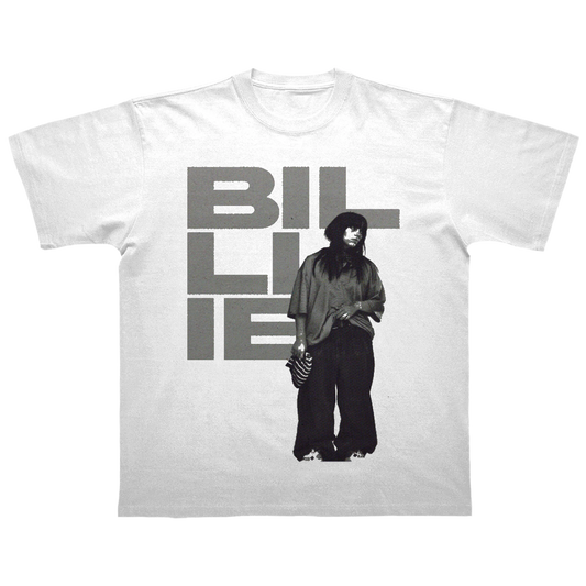 Billie Eilish - Vintage - Oversize Unisex - White Shirt